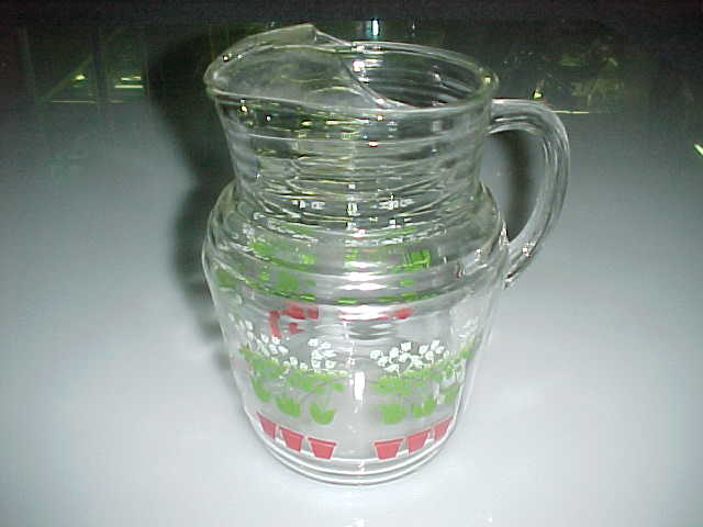 Flower Pots Pitcher