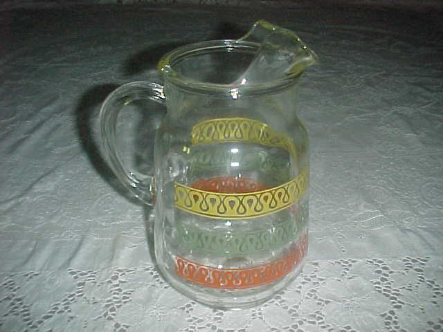 Ribbon Decoration Pitcher